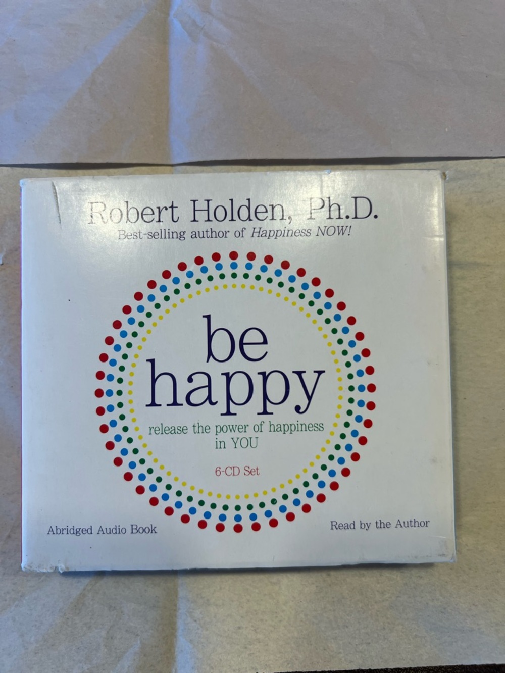 Robert Holden 'Be Happy' 6-CD Set – White Cover